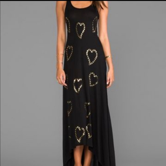 Lauren Moshi Dresses & Skirts - LAUREN MOSHI Foil Chain Heart Dress